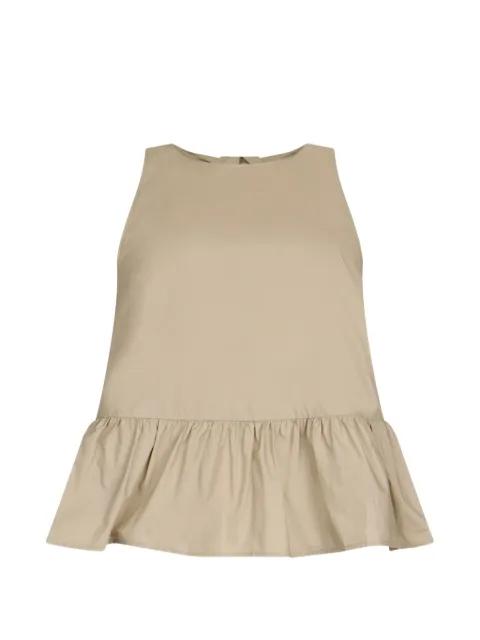 round-neck top by LIU JO