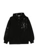 sequin-embellished zip-up hoodie by LIU JO
