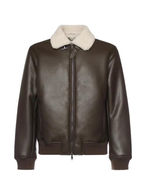 sherpa collar jacket by LIU JO