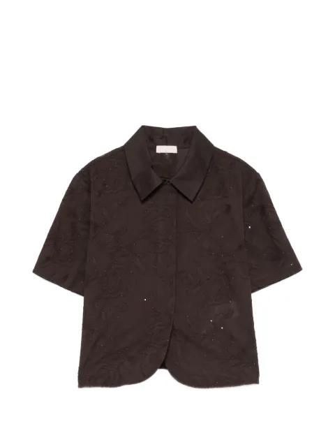 shirt with embroidery by LIU JO