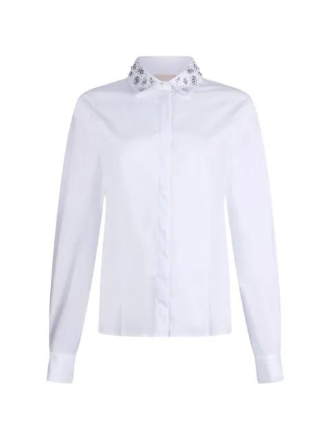 shirt with jewel embroidery by LIU JO