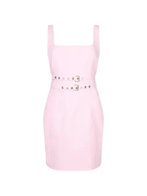 short sheath dress with buckles by LIU JO