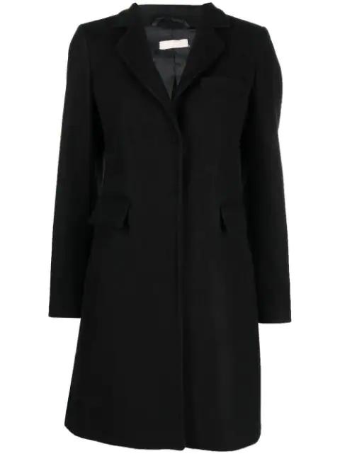 single-breasted tailored coat by LIU JO