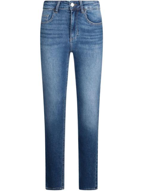 skinny rhinestone jeans by LIU JO