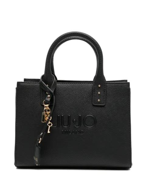 small logo-embossed tote bag by LIU JO
