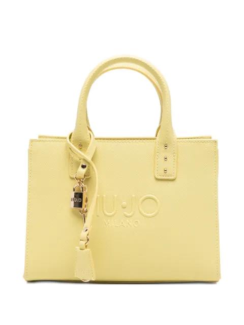 small logo-embossed tote bag by LIU JO