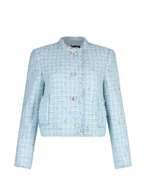 smart bouclé jacket by LIU JO