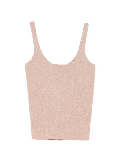 square-neck tank top by LIU JO