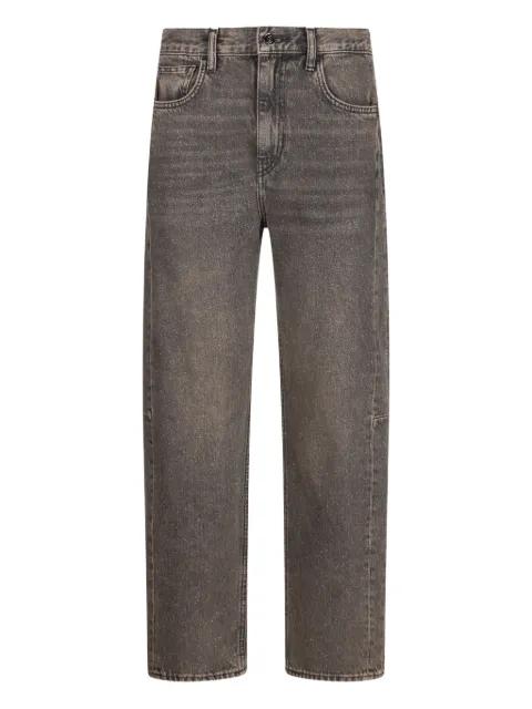 stonewash logo-patch jeans by LIU JO