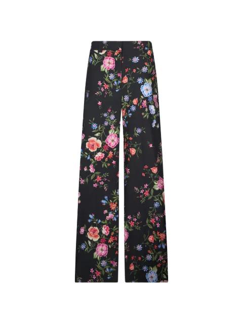 straight-leg floral trousers by LIU JO