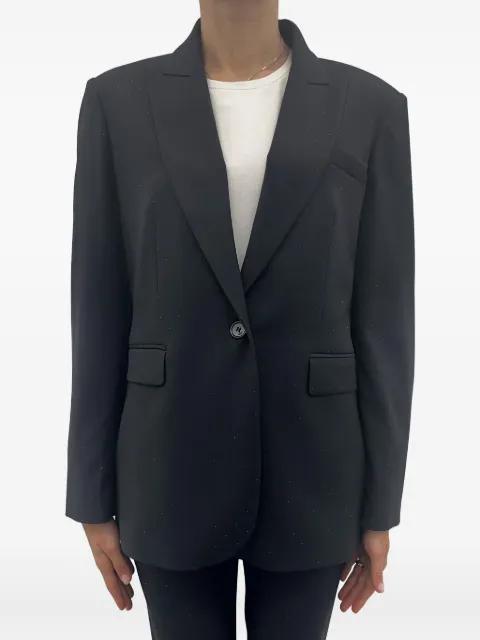 strass single-button blazer by LIU JO
