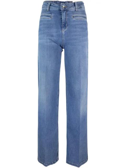 stretch-cotton jeans by LIU JO