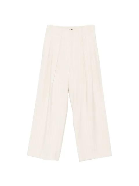 stripe-pattern trousers by LIU JO