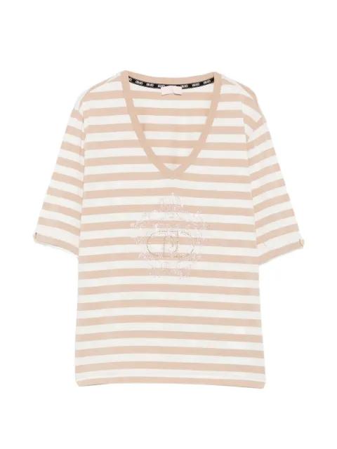 striped T-shirt by LIU JO