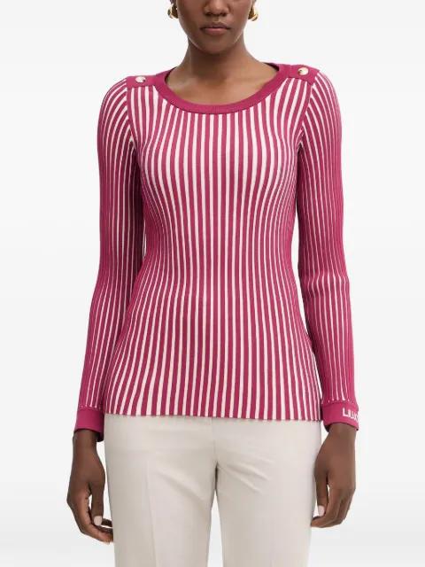 striped sweater by LIU JO