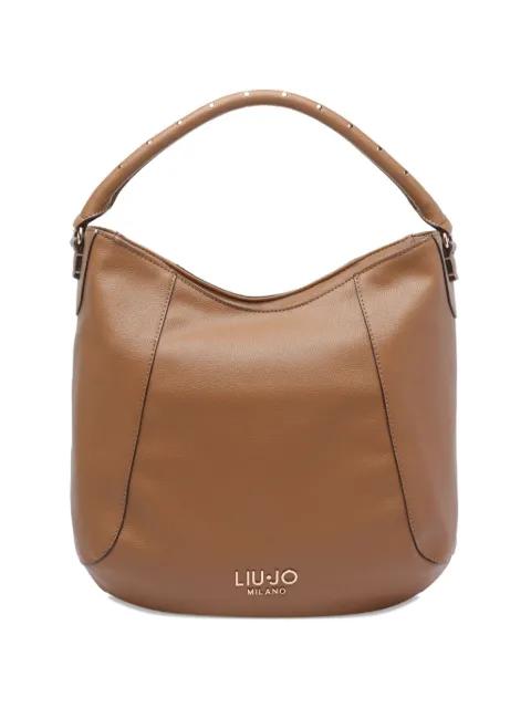 studded-handle tote bag by LIU JO