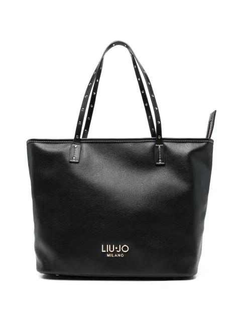 studded-handles tote bag by LIU JO