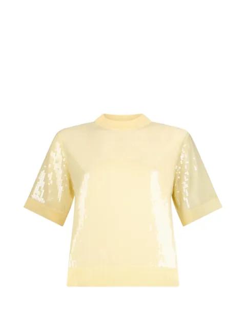 top with sequins by LIU JO