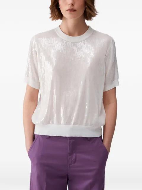 top with sequins by LIU JO