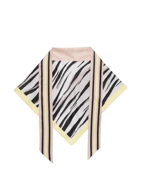 zebra-print scarf by LIU JO