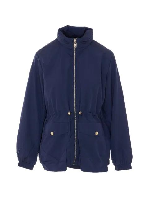 zip high-neck jacket by LIU JO