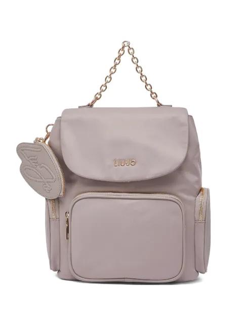 zip-pocket backpack by LIU JO