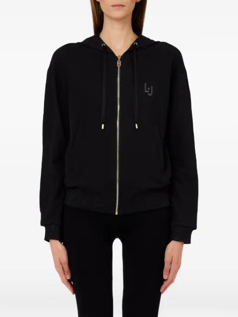 zip-up hoodie by LIU JO