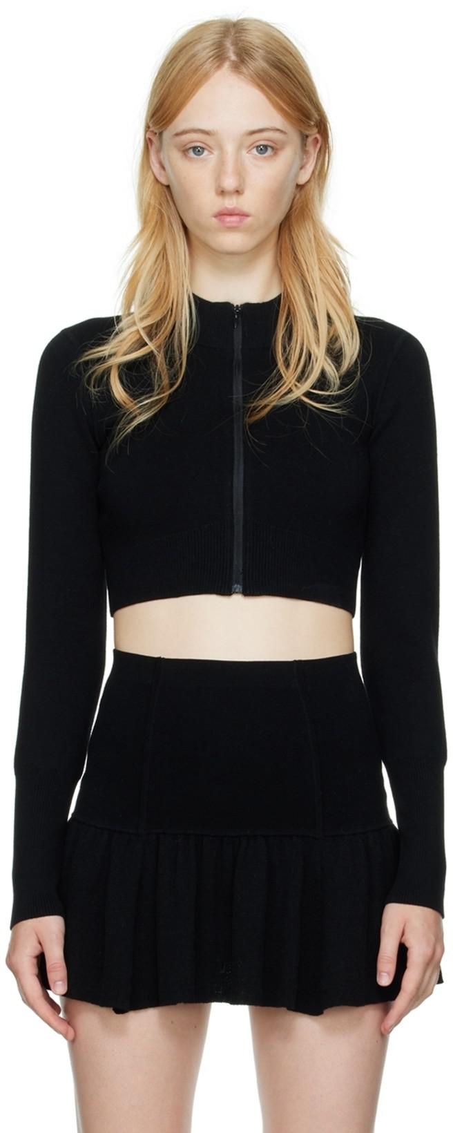 Black Petra Sweater by LIVE THE PROCESS