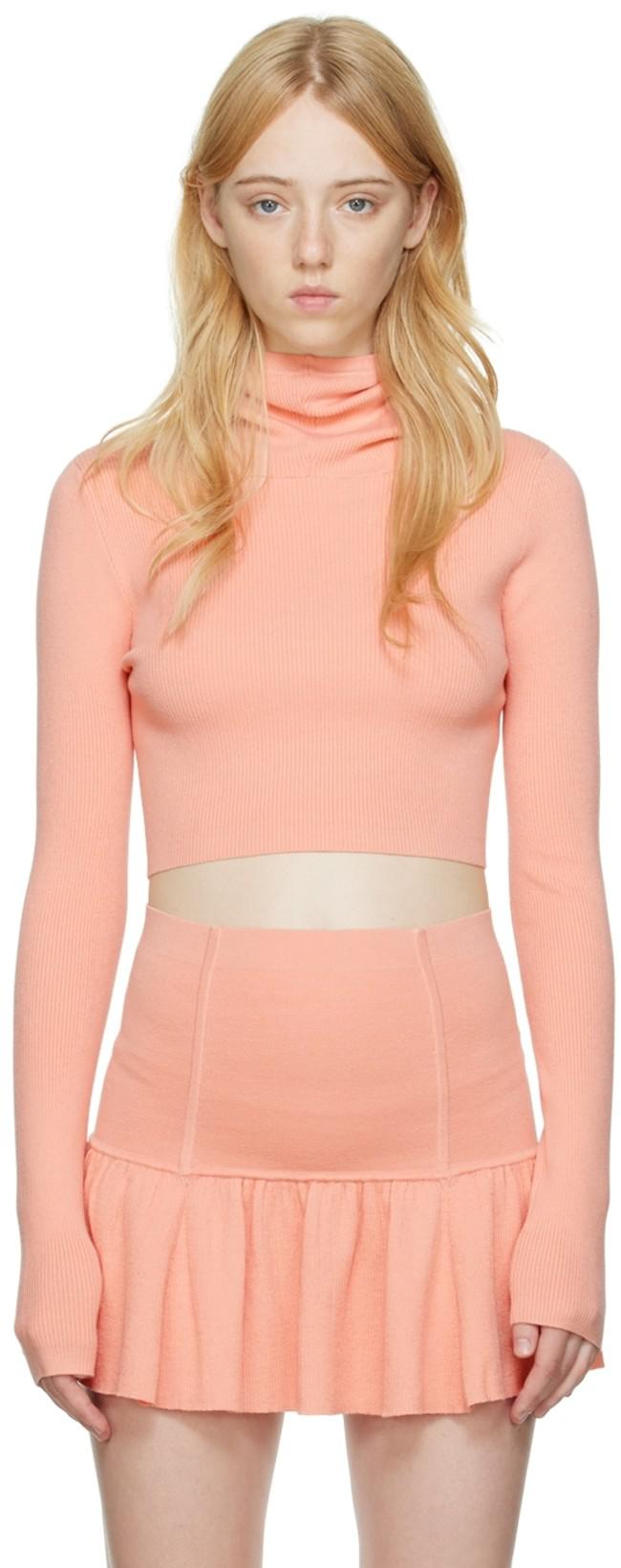 Pink Dormer Balaclava Hoodie by LIVE THE PROCESS