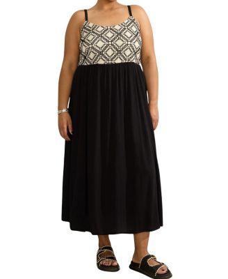 Crinkled Crochet Dress by LIVE UNLIMITED