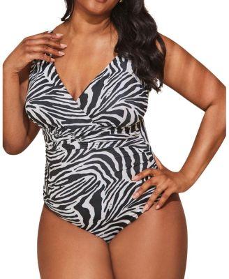 Mono Animal Print Swimsuit by LIVE UNLIMITED