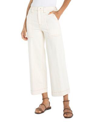 Stride High Rise Wide Leg Jeans in Seaside Dunes by LIVERPOOL LOS ANGELES
