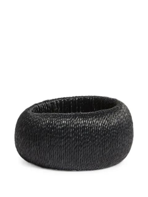 Annette woven slip-on bangle by LIVIANA CONTI