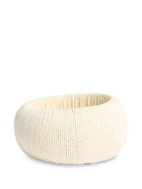 Annette woven slip-on bracelet by LIVIANA CONTI