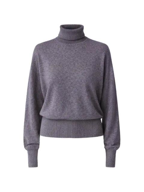 Arabella roll neck ribbed sweater by LIVIANA CONTI