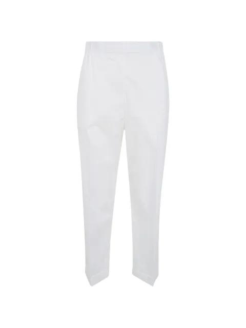 Claude elasticated-waistband tapered trousers by LIVIANA CONTI