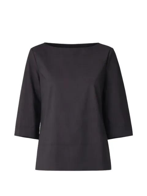 Giovi boat-neck top by LIVIANA CONTI