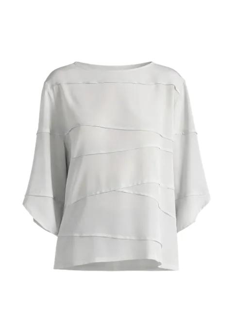 Iris short-sleeve blouse by LIVIANA CONTI
