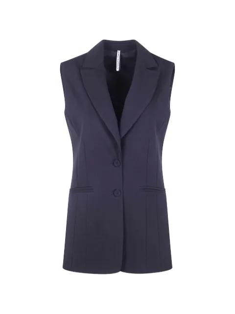 Logan button front gilets by LIVIANA CONTI