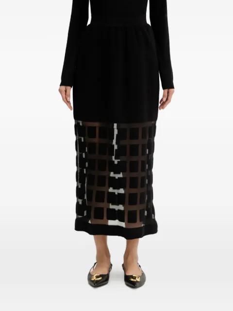 Mildred patterned skirt by LIVIANA CONTI