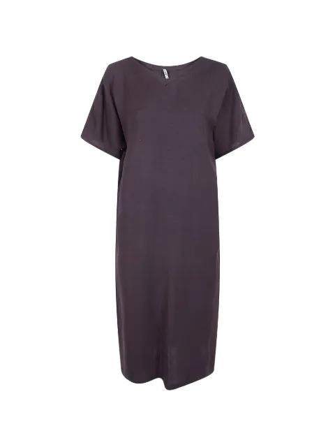 Natalie E V-neck shift dress by LIVIANA CONTI