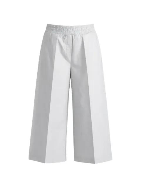 Omar elasticated-waistband cropped trousers by LIVIANA CONTI