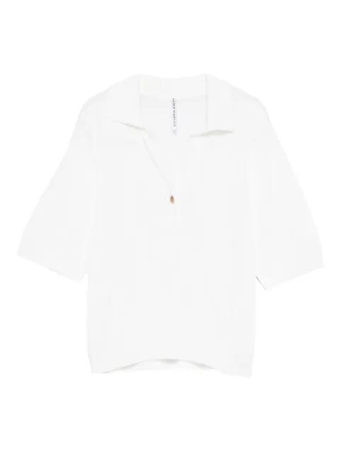 Sally button polo shirt by LIVIANA CONTI