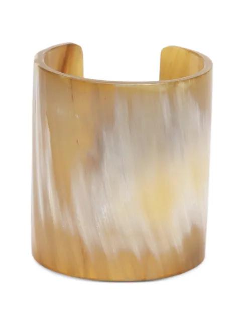 Sandara marbled-effect cuff bracelet by LIVIANA CONTI