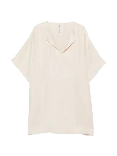 V-neck short-sleeve mini dress by LIVIANA CONTI