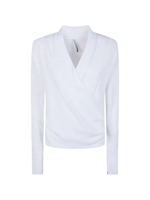 V-neck wrap knitwear by LIVIANA CONTI