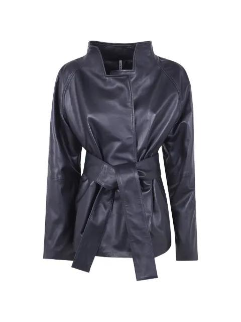 belt jacket by LIVIANA CONTI
