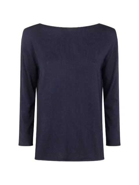 boat neck knitwear by LIVIANA CONTI