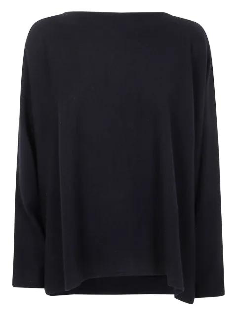 boat-neck wool jumper by LIVIANA CONTI