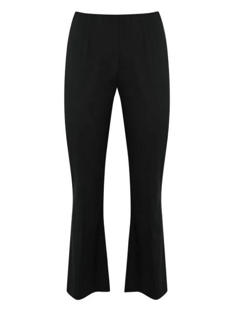 elastic-waist flared trousers by LIVIANA CONTI